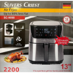 سرخکن بدون روغن سیلور کرست 13 لیتری مدل SC-9090 Silvers Criest - Image 2