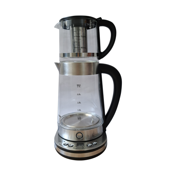 چای ساز کاراکال 2.5+1 لیتری HM-2535 - Image 1