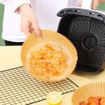 بسته 50 تایی کاغذ سرخ کن مدل Air Fryer ایر فرایر 25 سانتی - تصویر 4