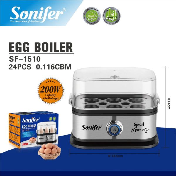 تخم مرغ پز هوشمند سونیفر sf-1510 SONIFER - Image 2
