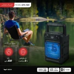 اسپیکر شارژی قابل حمل بلوتوثی مدل GTS-1361 - تصویر 16