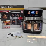 سرخکن بدون روغن دو المنت 14 لیتری سیلور کرست مدل SCS-6090D